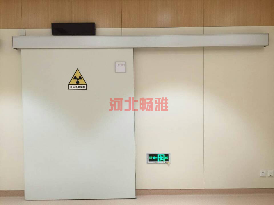 电动辐射防护门